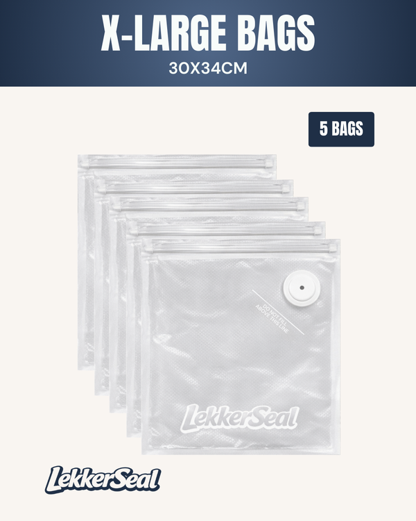 Reusable Vacuum Bags - XL (30x34cm)